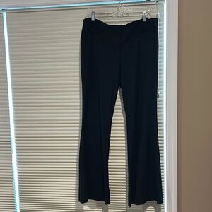 The Limited Drew Fit flare dress pants, size 14, black, back pockets, work pants